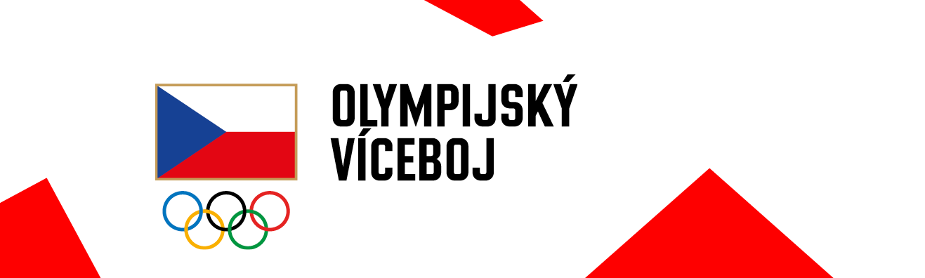 Logo olympijský víceboj a odkaz na úvodní stránku