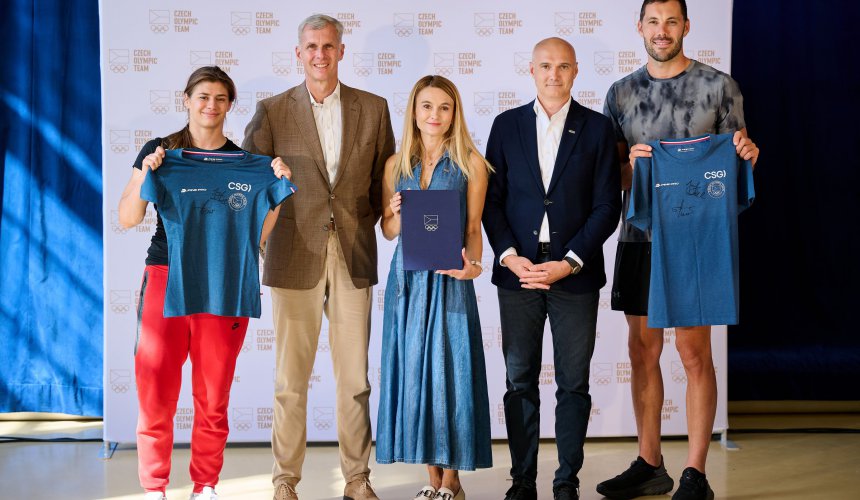 Olympijský víceboj podpoří společnost CSG