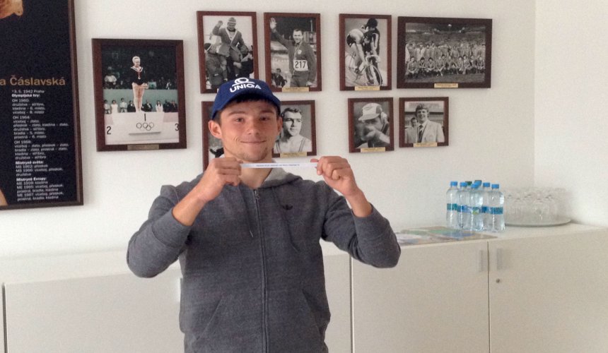 Světový šampion Prskavec vylosoval školy, které získaly Trénink s olympioniky