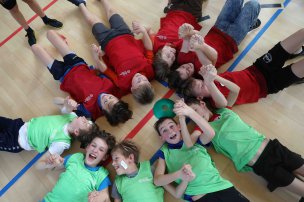 Olympijský trénink se Šárkou Kašpárkovou na ZŠ Skuhrov nad Bělou