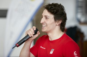 Trénink s olympionikem na ZŠ a MŠ Andělská Hora