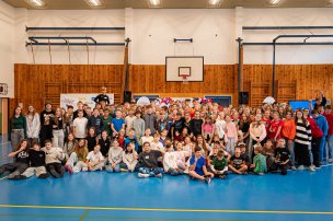 Olympijský trénink s Adélou Hanzlíčkovou na FZŠ Chodovická