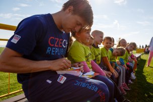 Trénink s olympionikem v Bukovanech