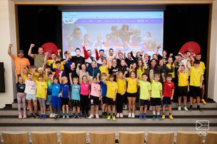 Olympijský trénink s Jirkou Ježkem, ZŠ Mládežnická Trutnov