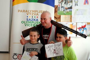 Sportovní den Paralympijské výzvy s Miroslavem Lidinským v Českém Brodě