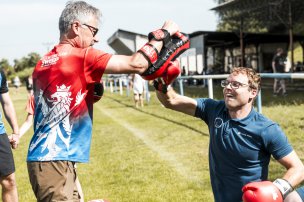Sportovní den Paralympijské výzvy s Martinem Dvořákem v Merklíně