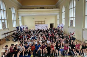 Olympijský trénink s Lukášem Rohanem, ZŠ Planá