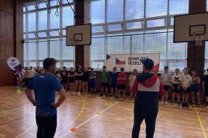 Olympijský trénink s Lukášem Rohanem, ZŠ Maršovská