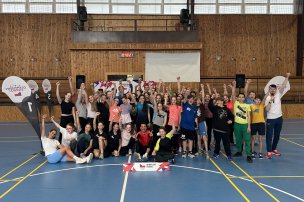 Olympijský trénink s Jirkou Ježkem na ZŠ Bohosudov