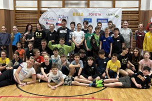 Olympijský trénink s Ivanou Večeřovou na ZŠ Bučovice