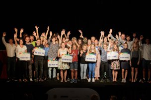 Slavnostní předávání hlavní ceny Sazka Olympijského víceboje 2018