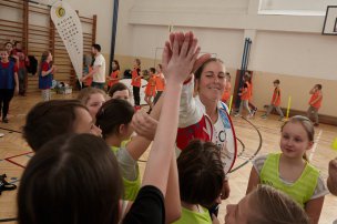 Trénink s olympionikem na ZŠ Most