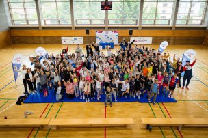 Olympijský trénink s Lukášem Rohanem na ZŠ Veverská Bítýška