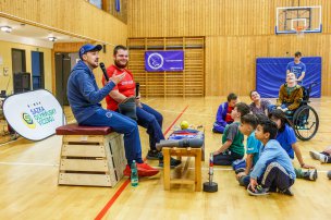 Sportovní den Paralympijské výzvy s Martinem Adamčíkem V Havlíčkově Brodě