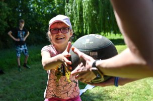 Sportovní den Paralympijské výzvy s Jakubem Koskem v Kroměříži