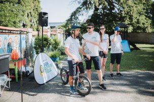 Sportovní den Paralympijské výzvy s Tadeášem  Křížem v Uherském Hradišti