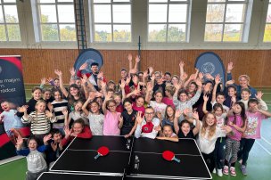 Sportovní den s CSG na ZŠ Louňovice pod Blaníkem